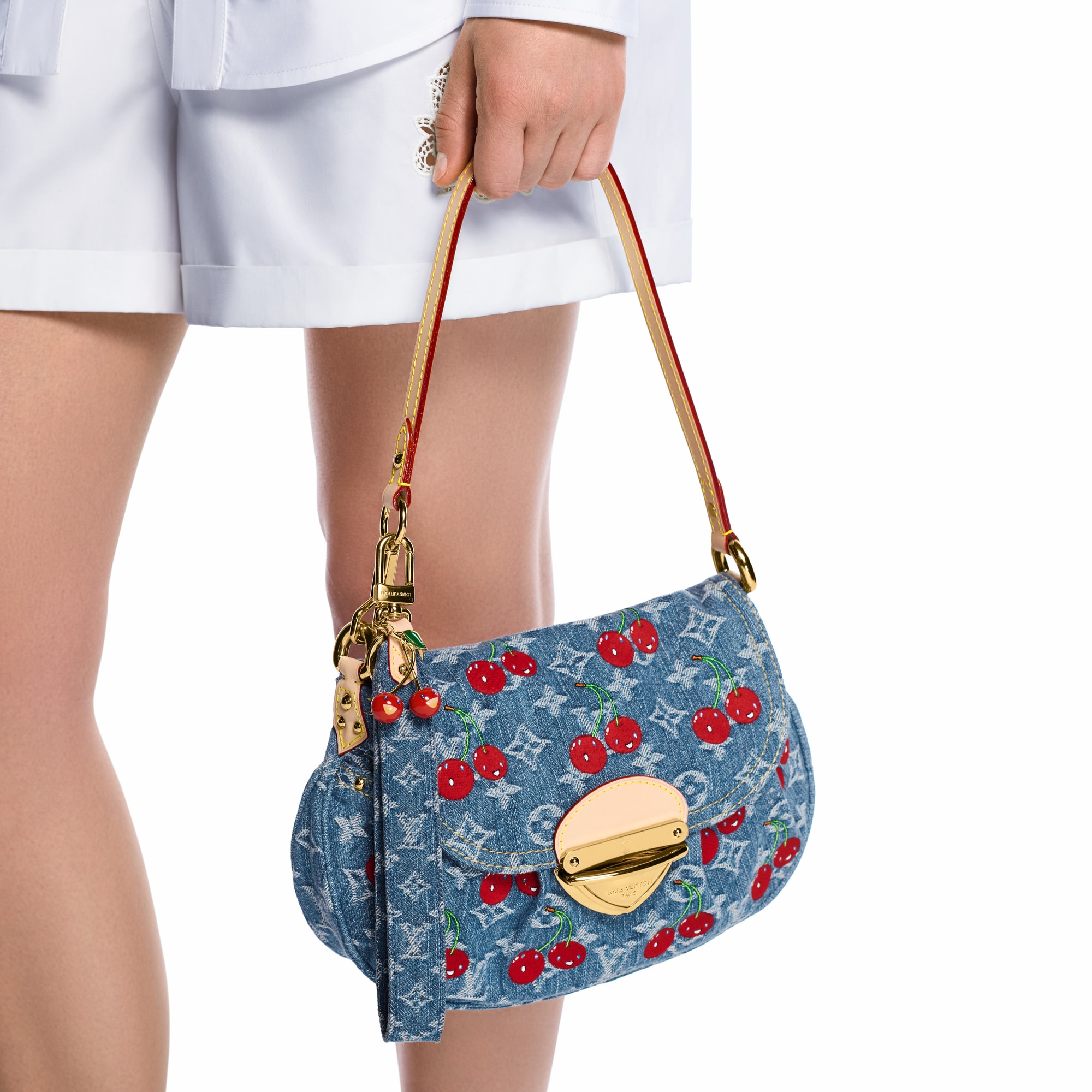 LV x TM Denim Cerise Dragonne S00 - Women - Accessories | LOUIS